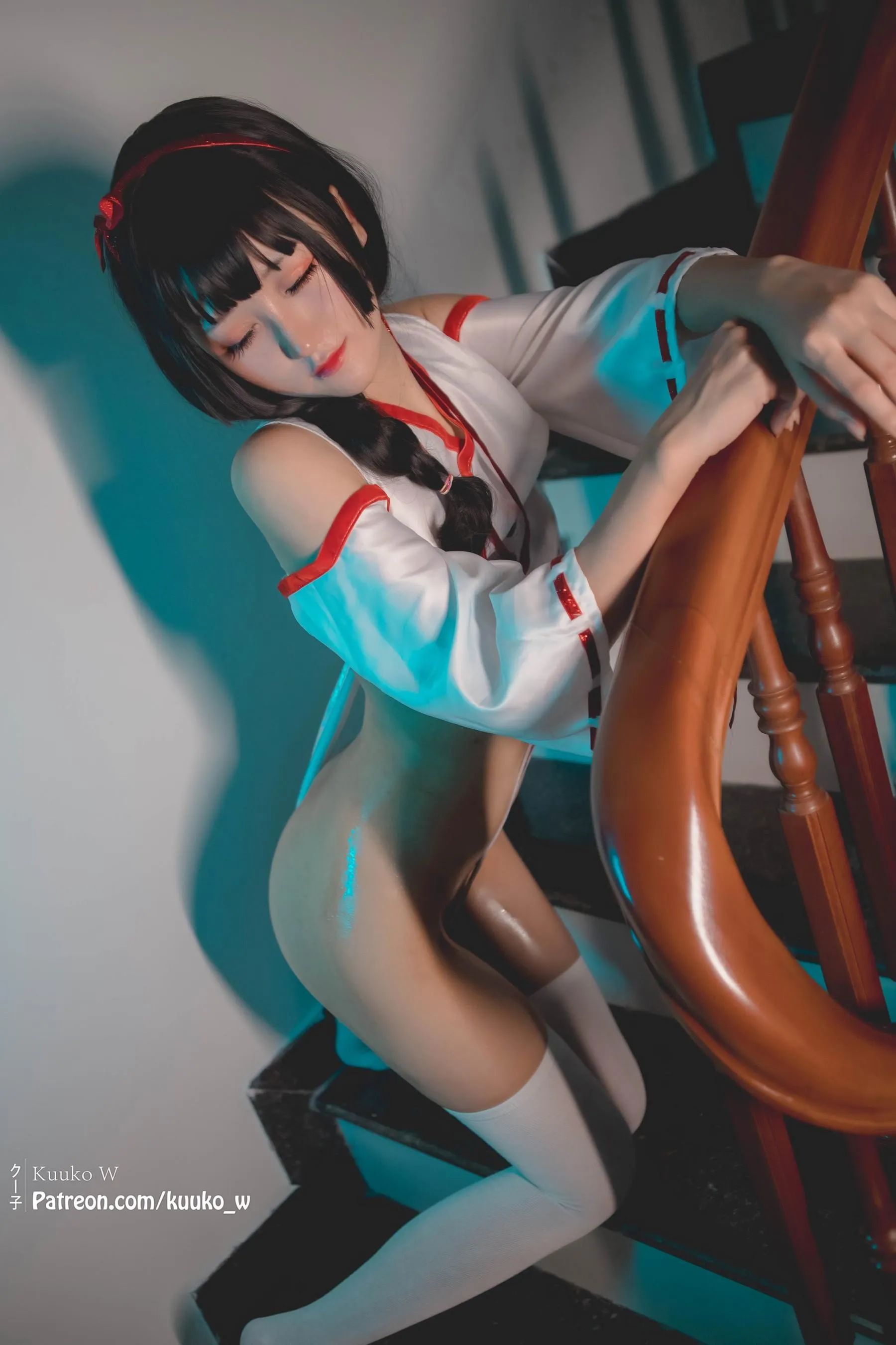 Kuuko W – NO.26 Miko Cutie Booty [40P]插图2